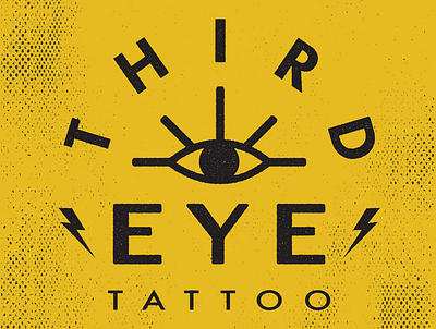 Third Eye Tattoo adobe business design graphic design illustration logo tattoo typography