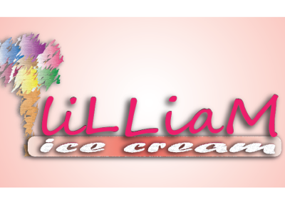 Lilliam Ice Cream Logo Design