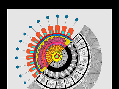 Mandala Art adobe art design graphic design illustration mandala