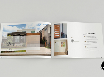Real-estate - Brochure design branding brochure design graphic design magazine marketing design