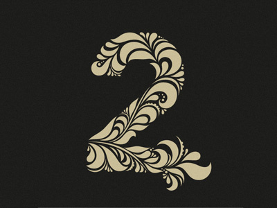 52 Numbers – 2012 / No. 02 numbers typography