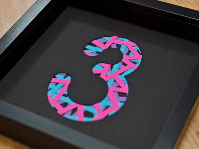 52 Numbers – 2012 / No. 03 numbers typography