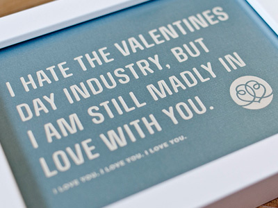 I Am Still Madly In Love With You. engraved engraving laser typography valentine valentines day