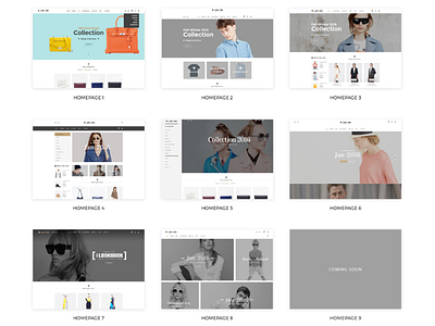 Ecommerce Lavoro ecommerce template ecommerce theme web fashion