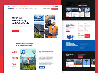 Solar Panels Website