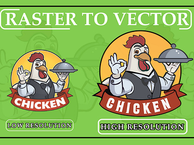 Raster to Vector for Your Company Logo.
