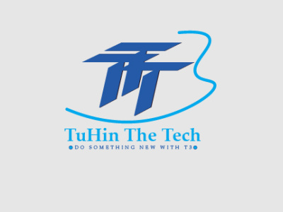 Logo Design for TuHin The Tech 3d branding graphic design illustration logo logo design typography vector