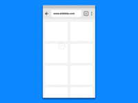 Chrome iOS Animation