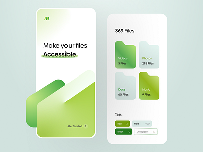 File app - Creative UI