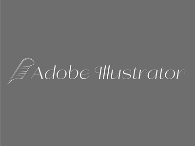 Redesign of Adobe Illustrator Logo in Modernized Symbolism Style