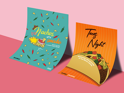 SUEDE Nachos & Tacos night flyer