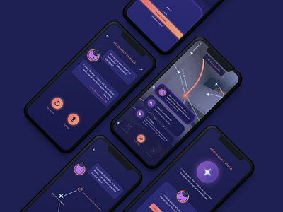 Astronome app concept UI