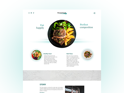 Food - Web App