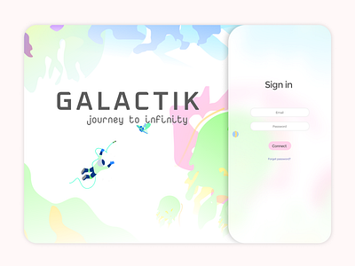 Sign In Landing clean colorful colors landing page login ridwanhanafi sign in simple soft ui web web app white