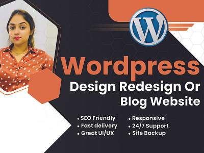Design or Redesign your an elegant website at WordPress.