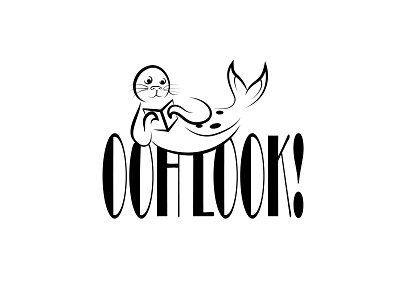 Logo "Oh look" animation branding design graphic design illustration logo portraite