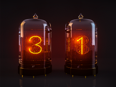 Hello, March 1st-Day 1 3d date march，1st， light octane render