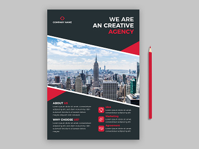 Corporate Business Flyer banner brand identity brochure business flyer business flyer template business flyers company company flyer corporate flyer corporate flyer design corporate flyer template flyer flyer design flyer template flyers graphic design identity leaflet template
