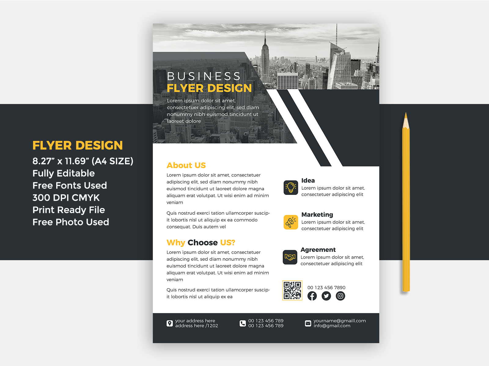 Business Flyer Design by Graphic Panda on Dribbble