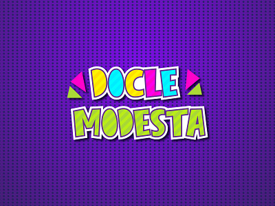 Docle Modesta Kids Logo Design