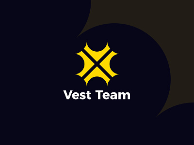 Modern Minimalist Vest Team Logo Mark