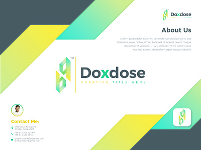 Doxdose logo design