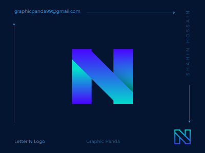 Letter N logo Design