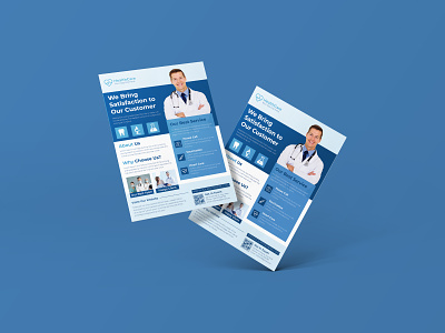 Medical Flyer Design a4 business clinic corporate dental doctor doctor flyer editable flyer flyer design flyer template healthcare healthcare flyer hospital medical brochure medical flyer multi purpose print promotion template