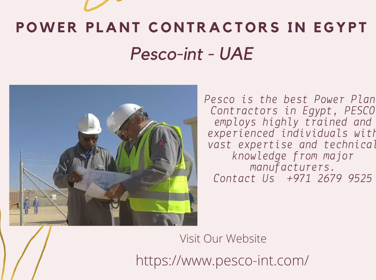 Power Plant Contractors in Egypt Pescoint UAE by PESCOint on Dribbble