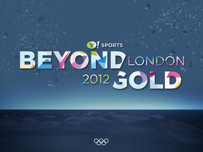 Yahoo! Sports - London Olympics 2012 brand branding london olympics sports yahoo yahoo!