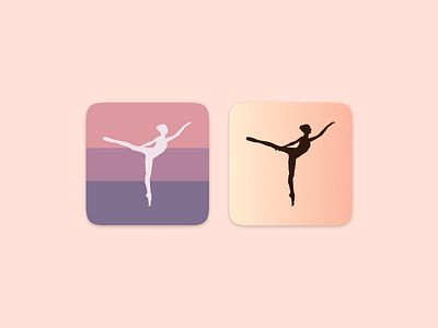 DailyUI -App Icon 005 ballet branding challenge daily daily challenge dailyui dance design ui