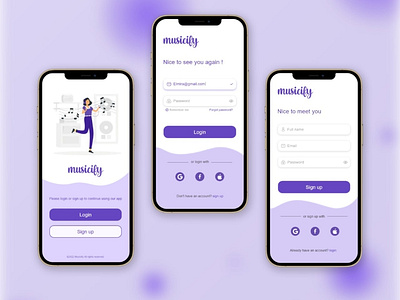 001 Daily ui challenge , sign up/login form