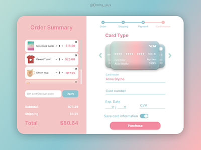 daily ui 002/payment page