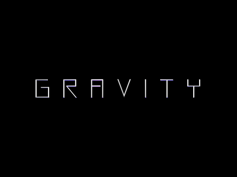 Gravity Fall blender3d design gravity motion design typogaphy