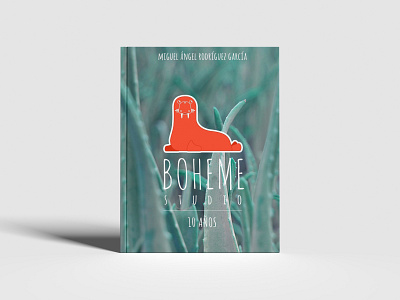 2021 bohemestudio 10 years - Hardcover book art book book cover brand branding design graphic design hardcover illustration logo walrus