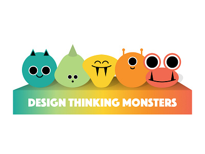 Design Thinking Monsters design thinking illustration monster