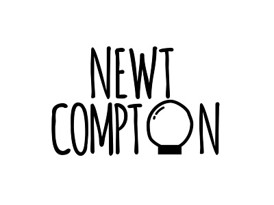 Newt Compton Logo illustration logo typography