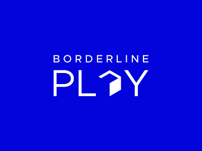 Borderline PLAY logo design