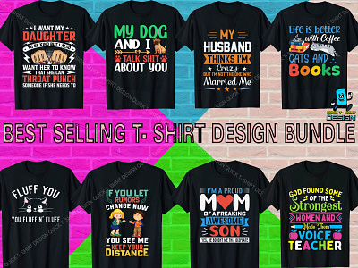 Best Selling T- Shirt Design Bundle book booking books t shirt colorful t shirt custom t shirt dog t shirt dogs tree niche shirt teacher teacher t shirt typography