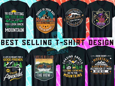 Best Selling Adventure T-shirt design