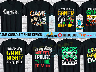 Video Game Funny t shirt Design gambling svg
