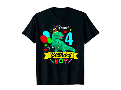 Birthday Boy Funny T shirt Design