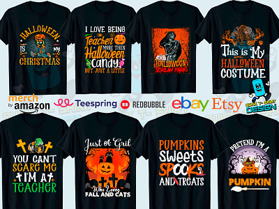 Halloween T shirt Design