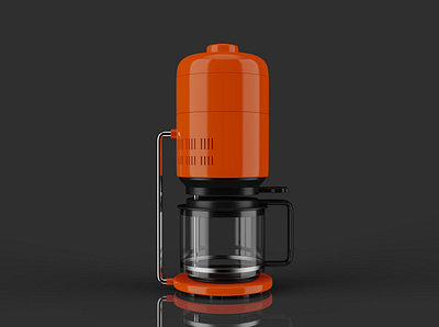 Braun Coffee Mixer 3D 3d 3danimation 3dmodeling 3drendering amazonproduct branding design photorealistic productmodeling