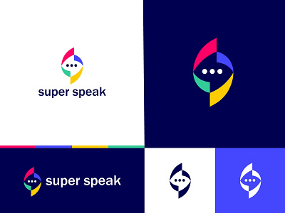 super speak S logo chat logo chat s logo graphic design letter s logo logo logo and branding logo art logo artist logo design logos podcast logo professional logo s letter logo s logo