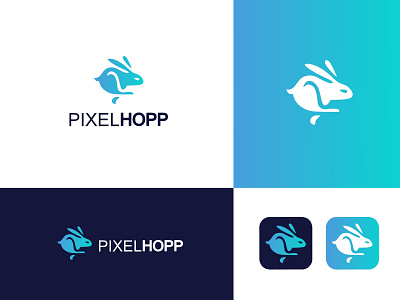 Pixel Hopp logo branding graphic design logo logo branding logo art logo artist logo design logo designer logos professional logo