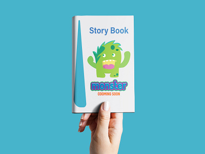 Story monster book cover 3d animation branding design graphic design illustration logo motion graphics ui vector