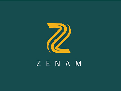 ZENAM creative color logo