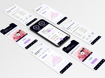 Finance App for Teens app designforsocialgood finance graphic design learnapp ui ux