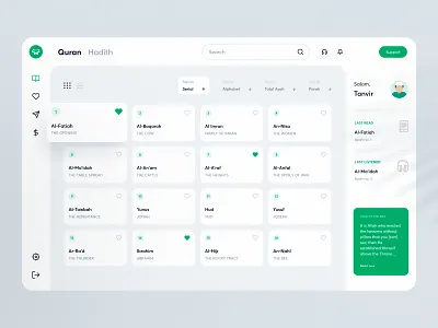 Islamic Web App Concept 360degree app concept design hadith islamic islamic app islamic design islamic web app minimal modern muslim muslim app quran quran web app sleek trendy ui uiux ux web
